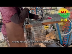 2.8mm Diameter 600mm tahan karat pisau cukur kawat berduri kuat tahan lama tarik tinggi