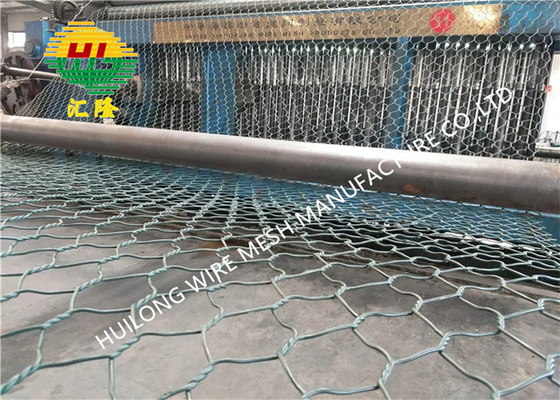 Galfan Coated Gabion Box Wire Mesh River Protection 60*80mm