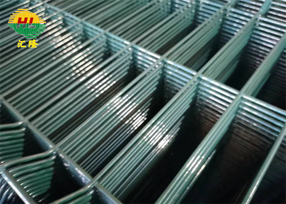 1830/2030mm 3d Welded Wire Fence Ral 6005 PVC Coated