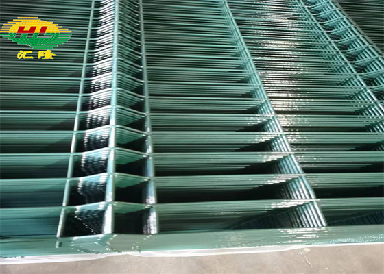 1830/2030mm 3d Welded Wire Fence Ral 6005 PVC Coated