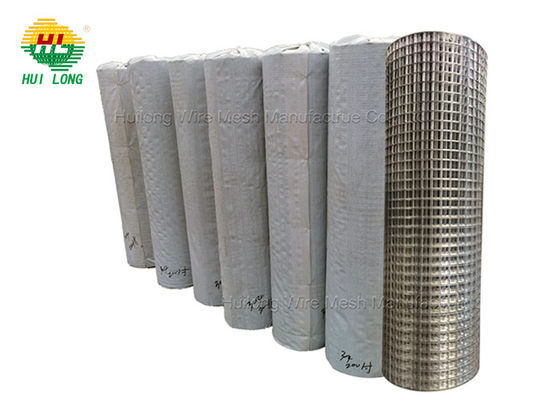 Stainless Steel 25mmx25mm Welded Wire Mesh Rolls Industry Use