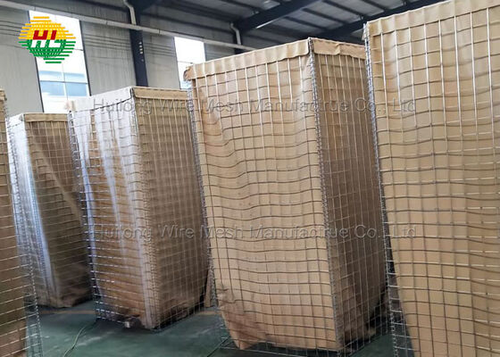 Ledakan Tugas Berat Dan Perlindungan Balistik Bastion DilasHesco Barrier Defensive Barrier Defensive Barrier Bastion Explosion Proof Water Barriers Untuk Pertahanan Gabion