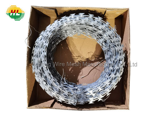 Kawat Silet Concertina 2.5mm 100 M Per Gulungan Stainless Steel