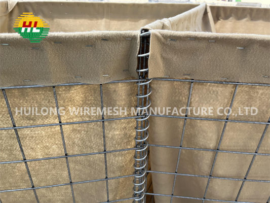 Army Wall Bastion 3mm Hesco Defensif Barriers Pasir Banjir Militer