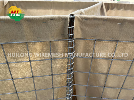 Army Wall Bastion 3mm Hesco Defensif Barriers Pasir Banjir Militer